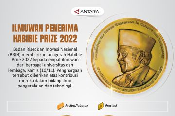Ilmuwan penerima Habibie Prize 2022