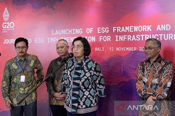 Sri Mulyani dukung investor terapkan kerangka ESG untuk bangun IKN