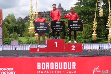 Juara Borobudur Marathon 2022