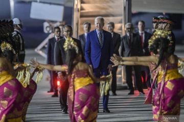 Joe Biden tiba di Bali