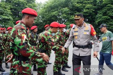 Polresta Surakarta dan Kokam apel persiapan pengamanan jelang Muktamar