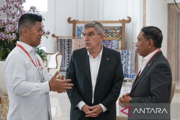 Presiden IOC Thomas Bach turut hadir dalam KTT G20 Bali