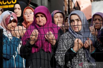 Pemakaman korban bom Istanbul