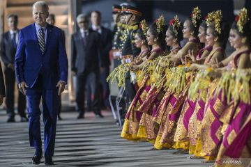 Presiden AS Joe Biden tiba di Bali hadiri KTT G20