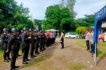 Brimob Polda Jatim pertebal pengamanan PLTU Paiton jelang KTT G20