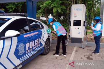 PLN layani pengisian baterai kendaraan listrik G20 selama 24 jam