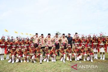 1.602 anggota Pramuka ikuti Pertikaranas IV di Palembang