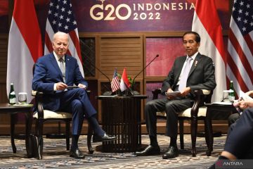Jokowi dan Biden lakukan pertemuan bilateral di Bali jelang KTT G20