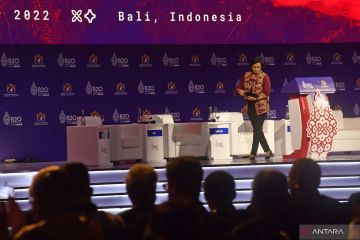 Menkeu Sri Mulyani hadiri Pleno XI B20 Summit Indonesia
