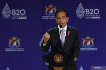 Presiden Jokowi hadiri penutupan B20 Summit Indonesia 2022