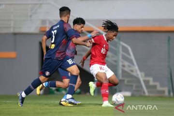 Timnas U-20 Indonesia kalah enam gol dari Prancis