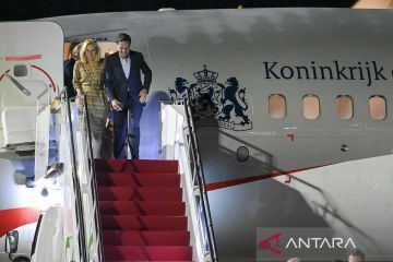 Perdana Menteri Belanda Mark Rutte tiba di Bali