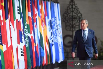 Menlu Rusia Sergey Lavrov wakili Presiden Vladimir Putin di KTT G20 Indonesia