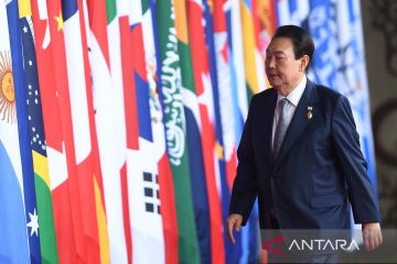 Presiden Korea Selatan Yoon Suk-yeol hadiri KTT G20 Indonesia