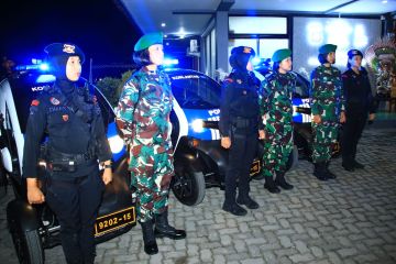 Sinergitas TNI-Polri patroli jaga keamanan KTT G20