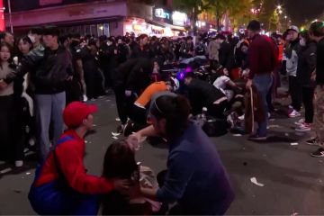 155 orang tewas, korban tragedi Halloween Itaewon bisa bertambah