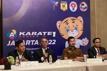 Jakarta tuan rumah seri kejuaraan karate dunia Karate 1 Series A