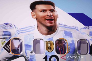 Timnas Argentina tiba di Qatar