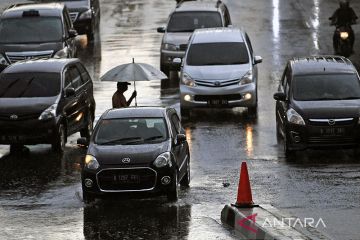 Sebagian Jakarta diperkirakan hujan pada Kamis