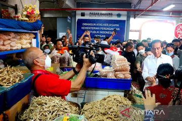 Jokowi: Pergi ke pasar buat saya mengerti apa yang dihadapi masyarakat