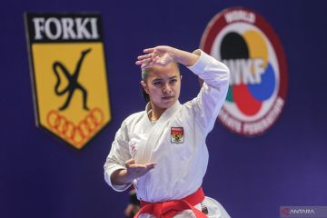 Indonesia pastikan emas kata beregu putra Karate 1 Series A Jakarta