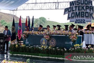 Poltekpar Lombok gelar wisuda unik di Sirkuit Mandalika