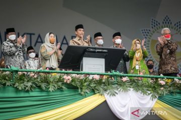 Jokowi buka Muktamar ke-48 Muhammadiyah dan Aisyiyah di Surakarta