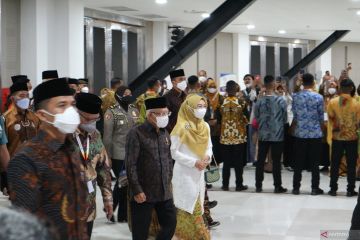 Wapres Ma'ruf pesan Muhammadiyah tidak terkoyak saat Pemilu 2024