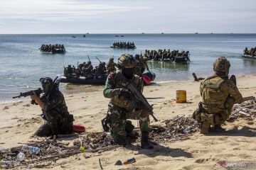 Latihan bersama TNI AL - AL Australia di Kepri