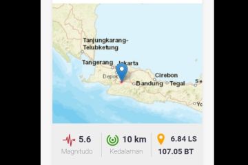 BMKG: Terjadi sembilan kali gempa susulan di Cianjur, Jawa Barat