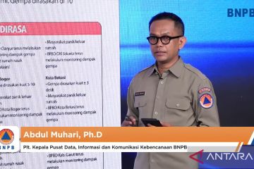 BNPB siagakan helikopter untuk tangani dampak gempa Cianjur