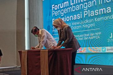 PMI dan BPOM kerja sama dukung industri fraksionasi plasma