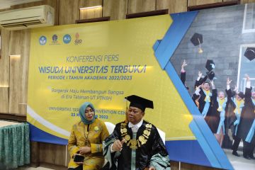 Universitas Terbuka wisuda sebanyak 23.166 lulusan