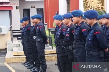 Brimob Batalion C kerahkan 1 SSK personel amankan Pilkades serentak