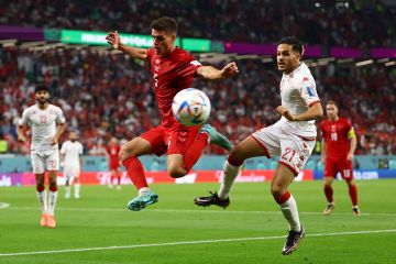 Tunisia paksa Denmark seri 0-0