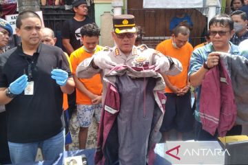 Polres Bekasi ringkus komplotan penadah motor curian