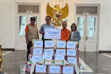 Jamkrindo salurkan bantuan tanggap darurat gempa Cianjur dan Sukabumi