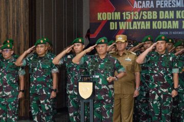 Wakasad resmikan dua Kodim di Maluku - Maluku Utara