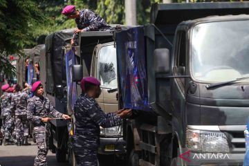 TNI AL kirim bantuan untuk penanggulangan bencana gempa bumi Cianjur