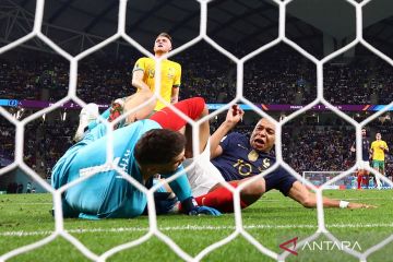 Prancis awali Piala Dunia 2022 dengan menang 4-1 atas Australia
