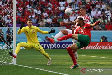 Piala Dunia 2022: Hingga turun minum, Maroko bermain imbang 0-0 melawan Kroasia