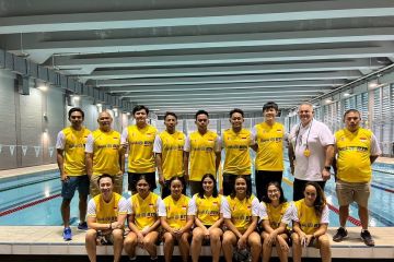 Indonesia buka kejuaraan renang MGQ 2023 di Singapura dengan tiga emas