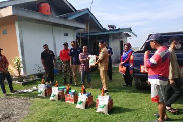 Puluhan rumah di Bintan diterjang angin puting beliung