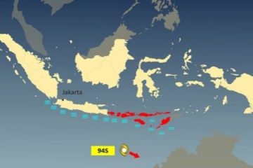 BMKG: Waspadai bibit siklon tropis 94S di Samudera Hindia selatan NTB