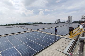 Kementerian ESDM-Kemenperin resmikan PLTS atap di Bogor