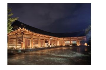 Desa Hanok di Kota Jeonju sajikan keindahan pemandangan malam hari