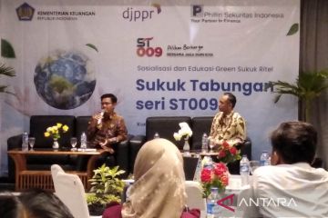 Pemerintah tawarkan Sukuk Tabungan ST010 dengan kupon di atas 6 persen