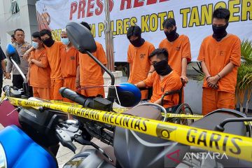 Polisi tangkap dua residivis Curanmor di Tangerang