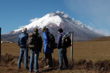 Gunung Cotopaxi di Ekuador semburkan gas dan hujan abu