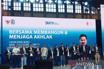 Kementerian BUMN luncurkan buku panduan AKHLAK Culture Journey